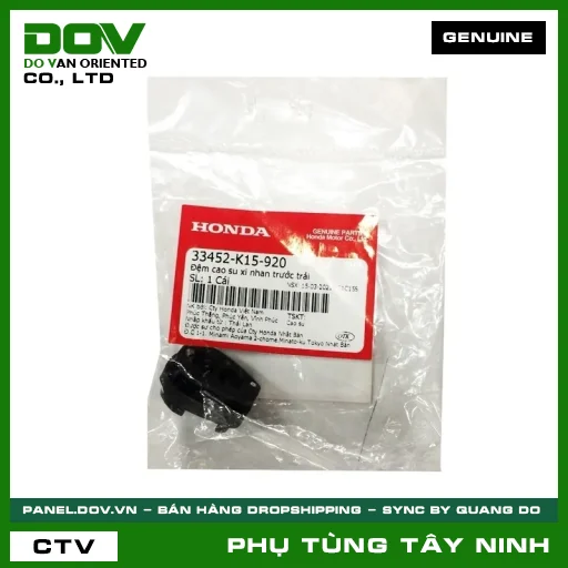 ĐỆM CAO SU XI NHAN TRƯỚC TRÁI — 33452K15920
