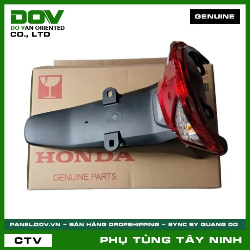 BỘ ĐÈN & DÈ (CHẮN BÙN) SAU — 33700KTL642