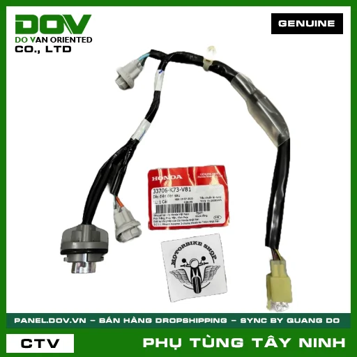 DÂY ĐIỆN ĐÈN SAU — 33706K73V81