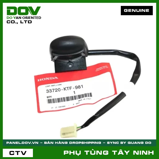 BỘ ĐÈN SOI BIỂN SỐ — 33720KTF981
