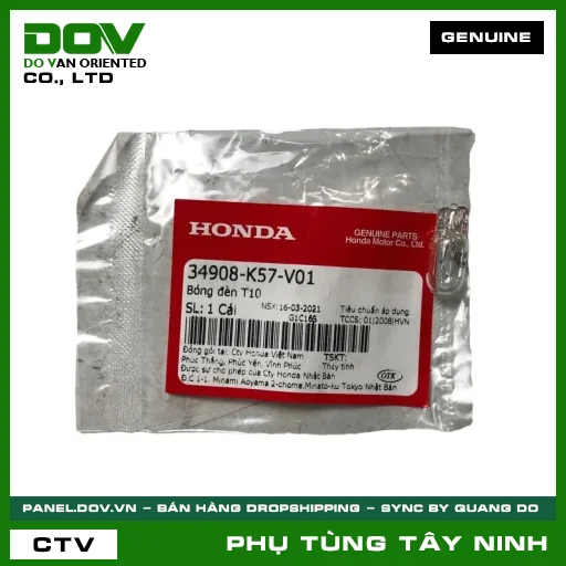 BÓNG ĐÈN T10 — 34908K57V01