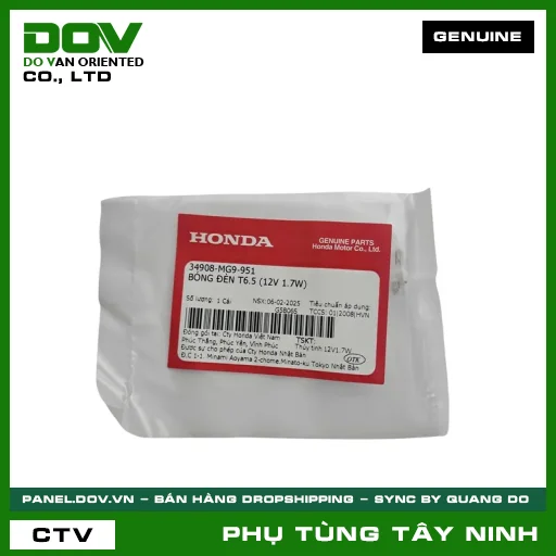 BÓNG ĐÈN T6.5 (12V 1.7W) — 34908MG9951