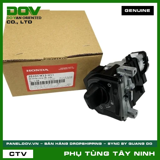 BỘ KHÓA CÔNG TẮC MÁY — 35101K12V11