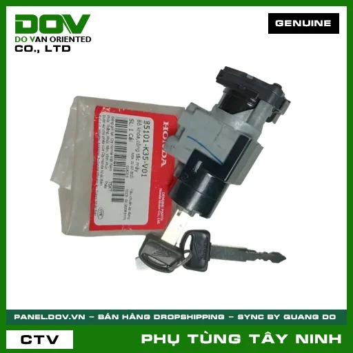 BỘ KHÓA,CÔNG TẮC MÁY — 35101K35V01