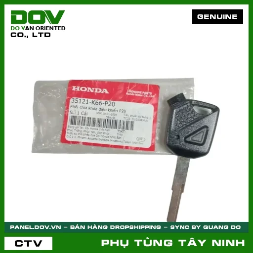 PHÔI CHÌA KHÓA ĐIỀU KHIỂN P20 — 35121K66P20