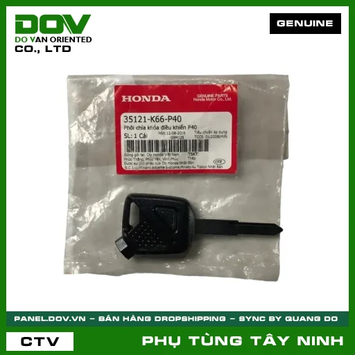 PHÔI CHÌA KHÓA ĐIỀU KHIỂN P40 — 35121K66P40