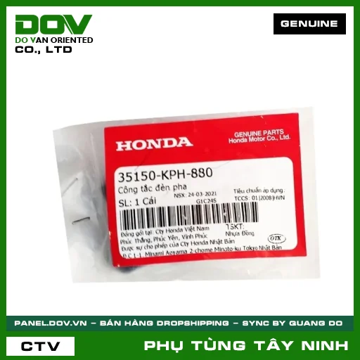 CÔNG TẮC ĐÈN PHA — 35150KPH880