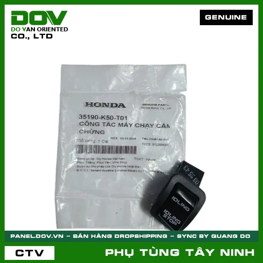 CÔNG TẮC MÁY CHẠY CẦM CHỪNG — 35190K50T01