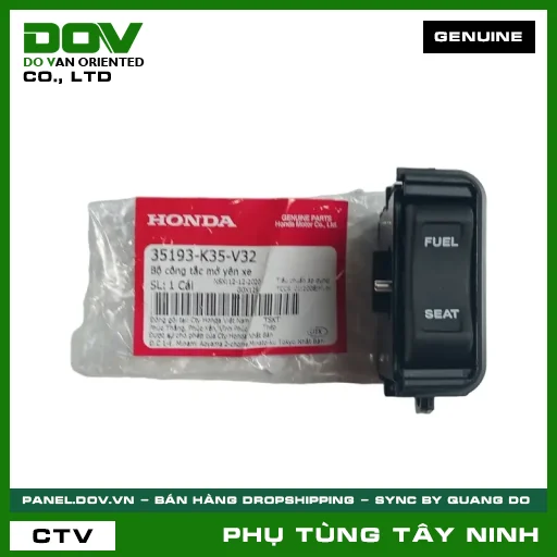 BỘ CÔNG TẮC MỞ YÊN XE — 35193K35V32