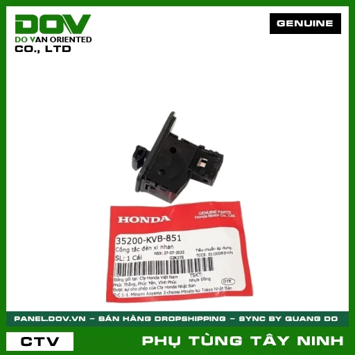 CÔNG TẮC ĐÈN XI NHAN — 35200KVB851