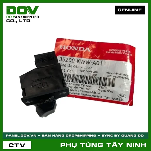 CÔNG TẮC ĐÈN XI NHAN — 35200KWWA01