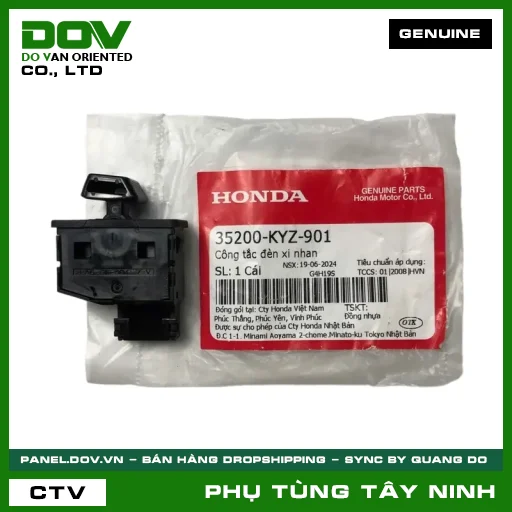 CÔNG TẮC ĐÈN XI NHAN — 35200KYZ901