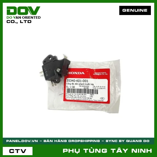 CÔNG TẮC ĐÈN PHANH TRƯỚC TRÁI — 35340K01D01