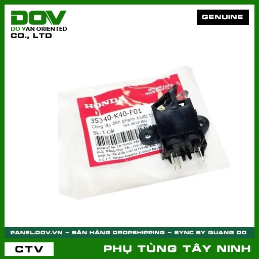 CÔNG TẮC ĐÈN PHANH TRƯỚC TRÁI — 35340K40F01