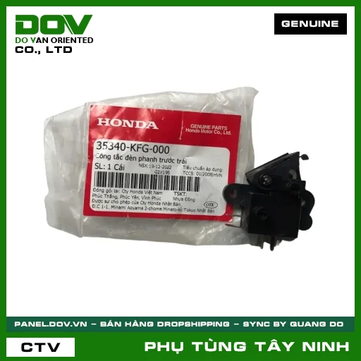 CÔNG TẮC ĐÈN PHANH TRƯỚC TRÁI — 35340KFG000