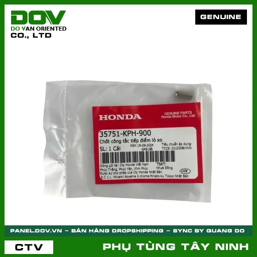 CHỐT CÔNG TẮC TIẾP ĐIỂM LÒ XO — 35751KPH900