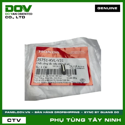 CHỐT CÔNG TẮC TIẾP ĐIỂM LÒ XO — 35751KVLV31