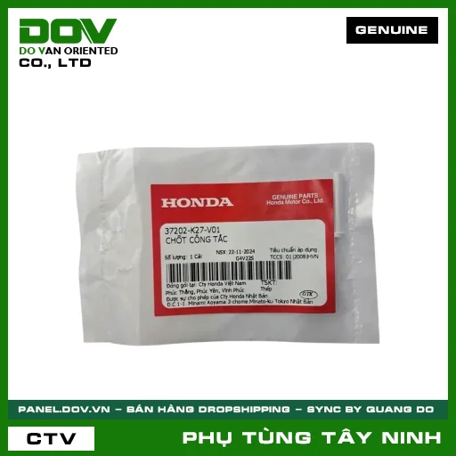 CHỐT CÔNG TẮC — 37202K27V01
