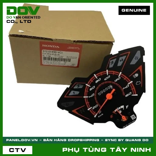 CỤM ĐỒNG HỒ CÔNG TƠ MÉT — 37210K90VC1