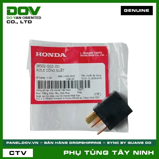 RƠLE CÔNG SUẤT — 38502GGZJ01