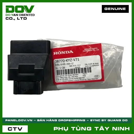 ĐIỀU KHIỂN ĐIỆN TỬ — 38770KYZV71