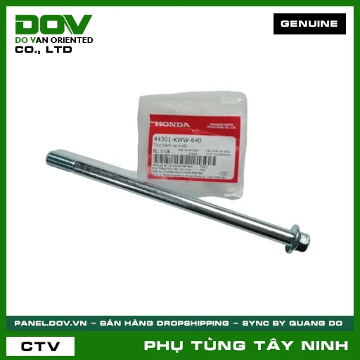 TRỤC BÁNH XE TRƯỚC — 44301KWW640