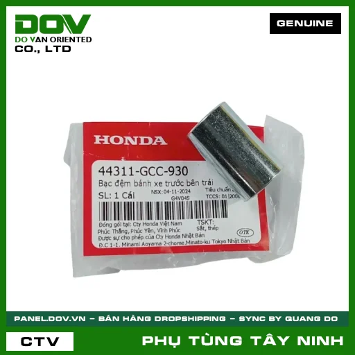 BẠC ĐỆM BÁNH XE TRƯỚC BÊN TRÁI — 44311GCC930