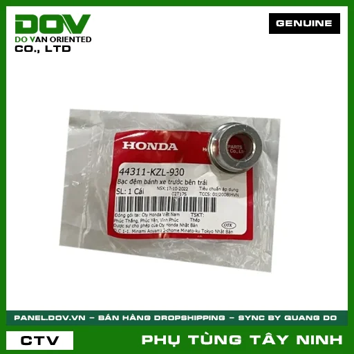 BẠC ĐỆM BÁNH XE TRƯỚC BÊN TRÁI — 44311KZL930