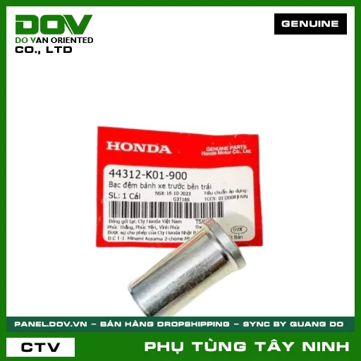 BẠC ĐỆM BÁNH XE TRƯỚC BÊN TRÁI — 44312K01900