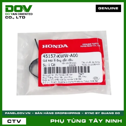 GIÁ KẸP B ỐNG DẪN NHỚT — 45157KWWA00