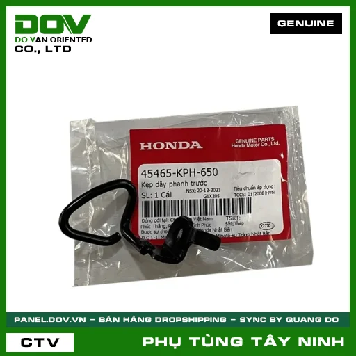KẸP DÂY PHANH TRƯỚC — 45465KPH650