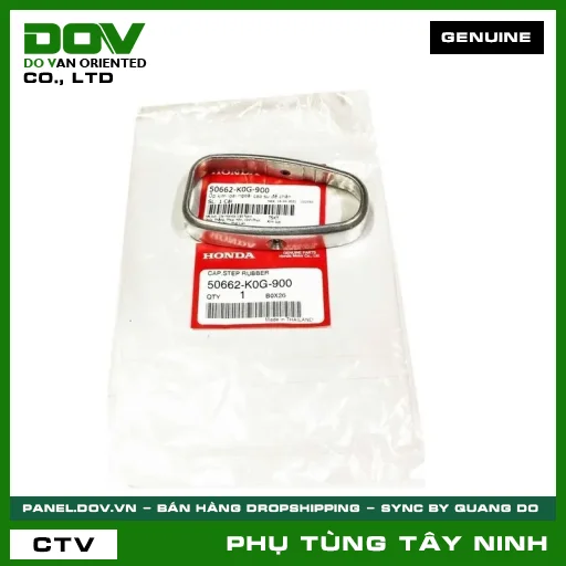 ỐP KIM LOẠI NGOÀI CAO SU ĐỂ CHÂN — 50662K0G900