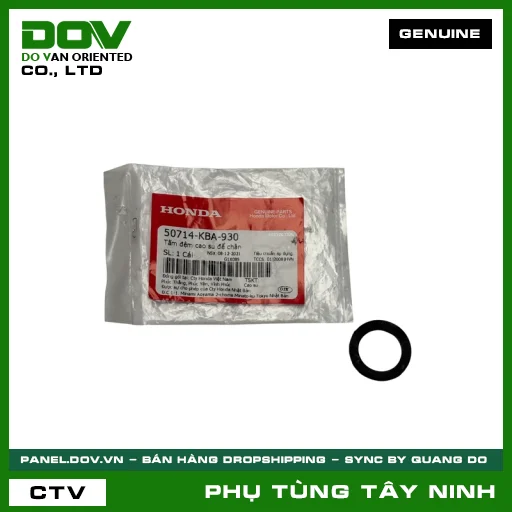 TẤM ĐỆM CAO SU ĐỂ CHÂN — 50714KBA930