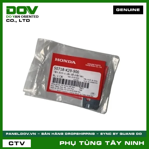 TẤM ĐỊNH VỊ CẦN ĐỂ CHÂN SAU — 50718K29900