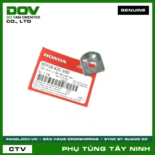 TẤM ĐỊNH VỊ CẦN ĐỂ CHÂN SAU — 50718K2CV00