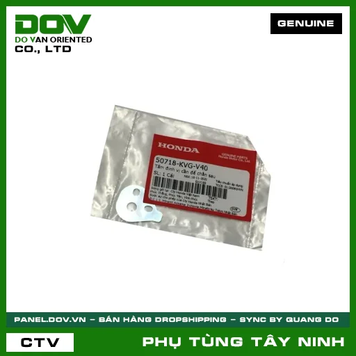 TẤM ĐỊNH VỊ CẦN ĐỂ CHÂN SAU — 50718KVGV40