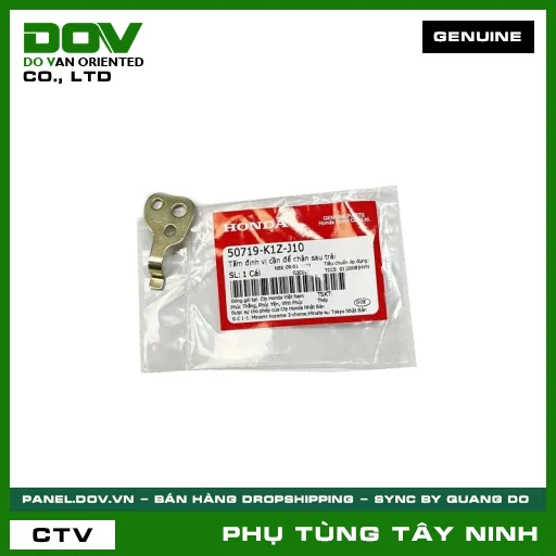 TẤM ĐỊNH VỊ CẦN ĐỂ CHÂN SAU TRÁI — 50719K1ZJ10