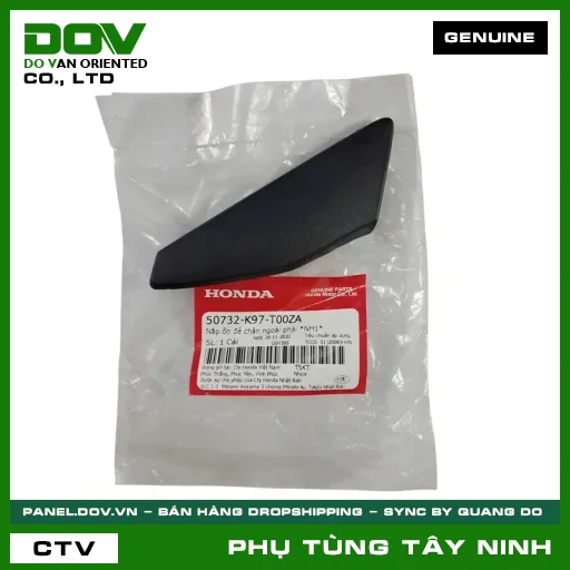 NẮP ỐP ĐỂ CHÂN NGOÀI PHẢI *NH1* — 50732K97T00ZA