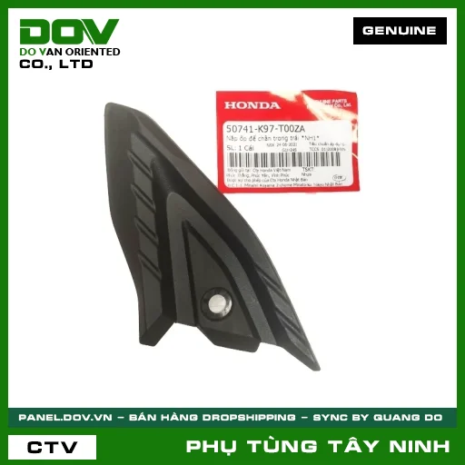 NẮP ỐP ĐỂ CHÂN TRONG TRÁI *NH1* — 50741K97T00ZA