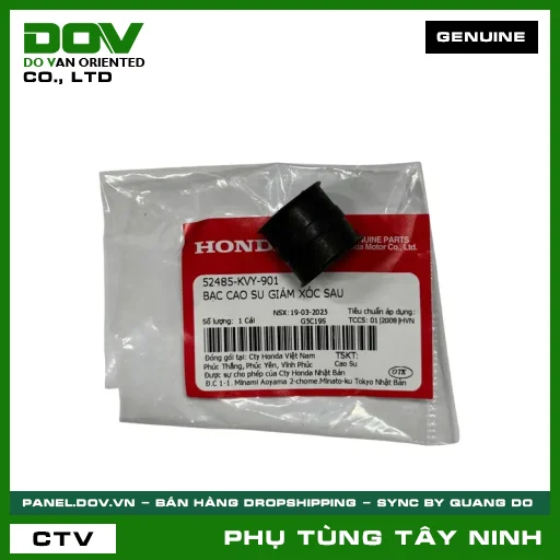 BẠC CAO SU PHUỘC - GIẢM XÓC SAU — 52485KVY901