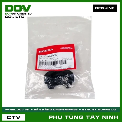 CỤM GIỮ TAY GA DƯỚI — 53167K66V00