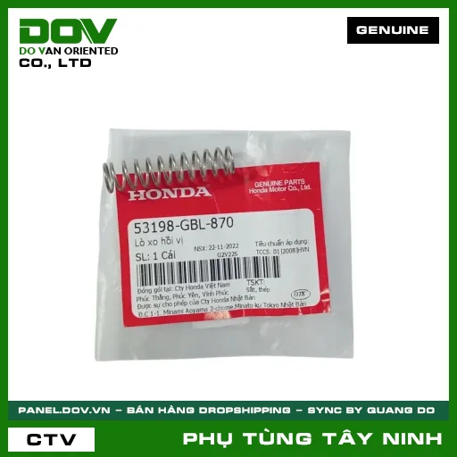 LÒ XO HỒI VỊ — 53198GBL870