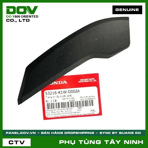 TRANG TRÍ ỐP TRƯỚC PHẢI — 53216K1WD00ZA