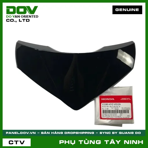 BỘ ỐP TRÊN NẮP TRƯỚC TAY LÁI — 53280KYZV01ZA
