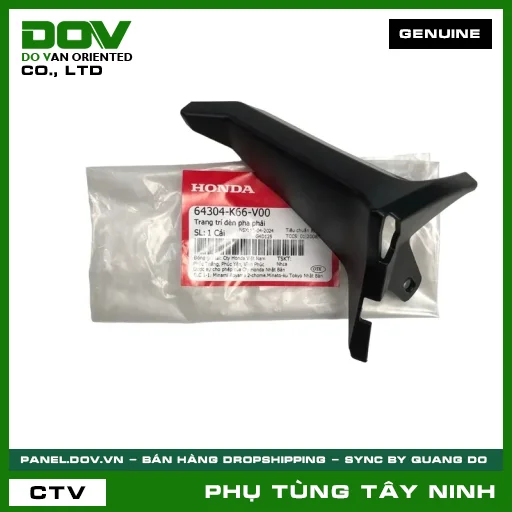 TRANG TRÍ ĐÈN PHA PHẢI — 64304K66V00