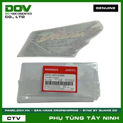TEM YẾM *R150CU* — 64311KFV670ZA