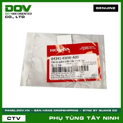 CAO SU GIẢM CHẤN NẮP TRƯỚC TAY — 64341KWWA00