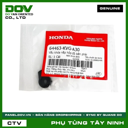 VẤU KHÓA NẮP HỘP ĐỒ BÊN PHẢI — 64463KVGA30