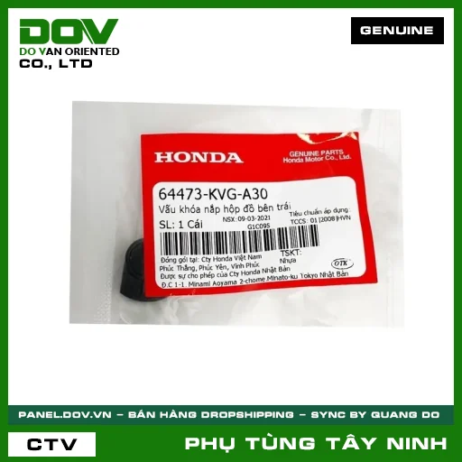VẤU KHÓA NẮP HỘP ĐỒ BÊN TRÁI — 64473KVGA30