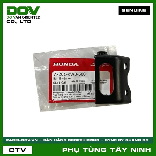 BẢN LỀ YÊN XE — 77201KWB600